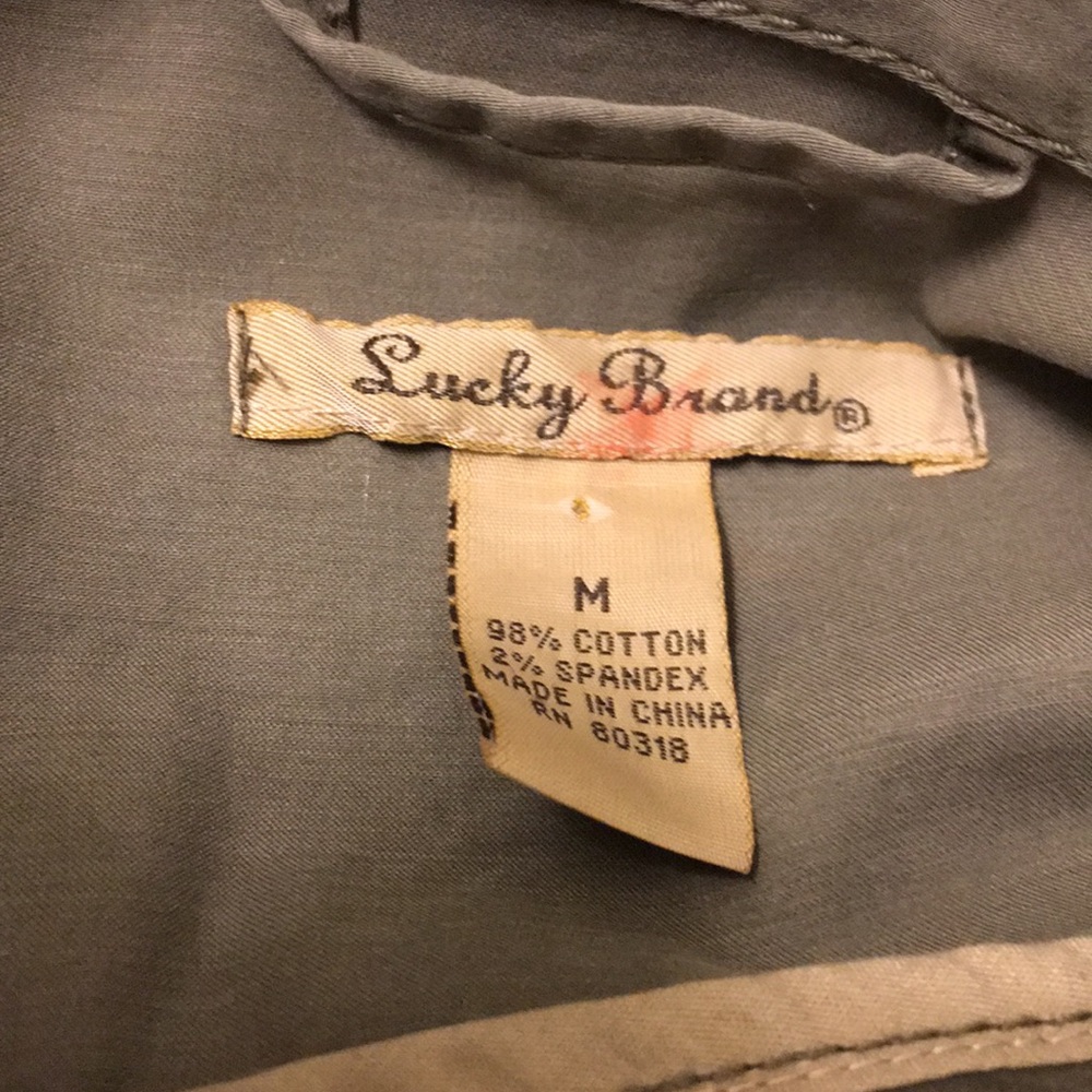 HP 3/20 Lucky Brand Women Utility Jacket. Size: M - Picture 5 of 8